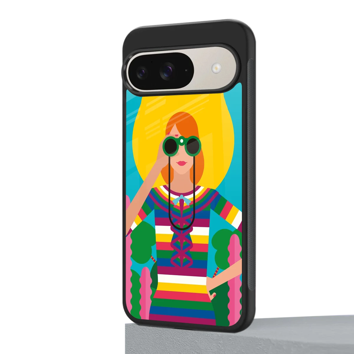 Cosmic Explorer google pixel 9 mobile cover | shockproof glass phone case