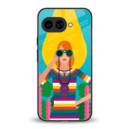Cosmic Explorer back phone cover | glass case for google pixel 10a