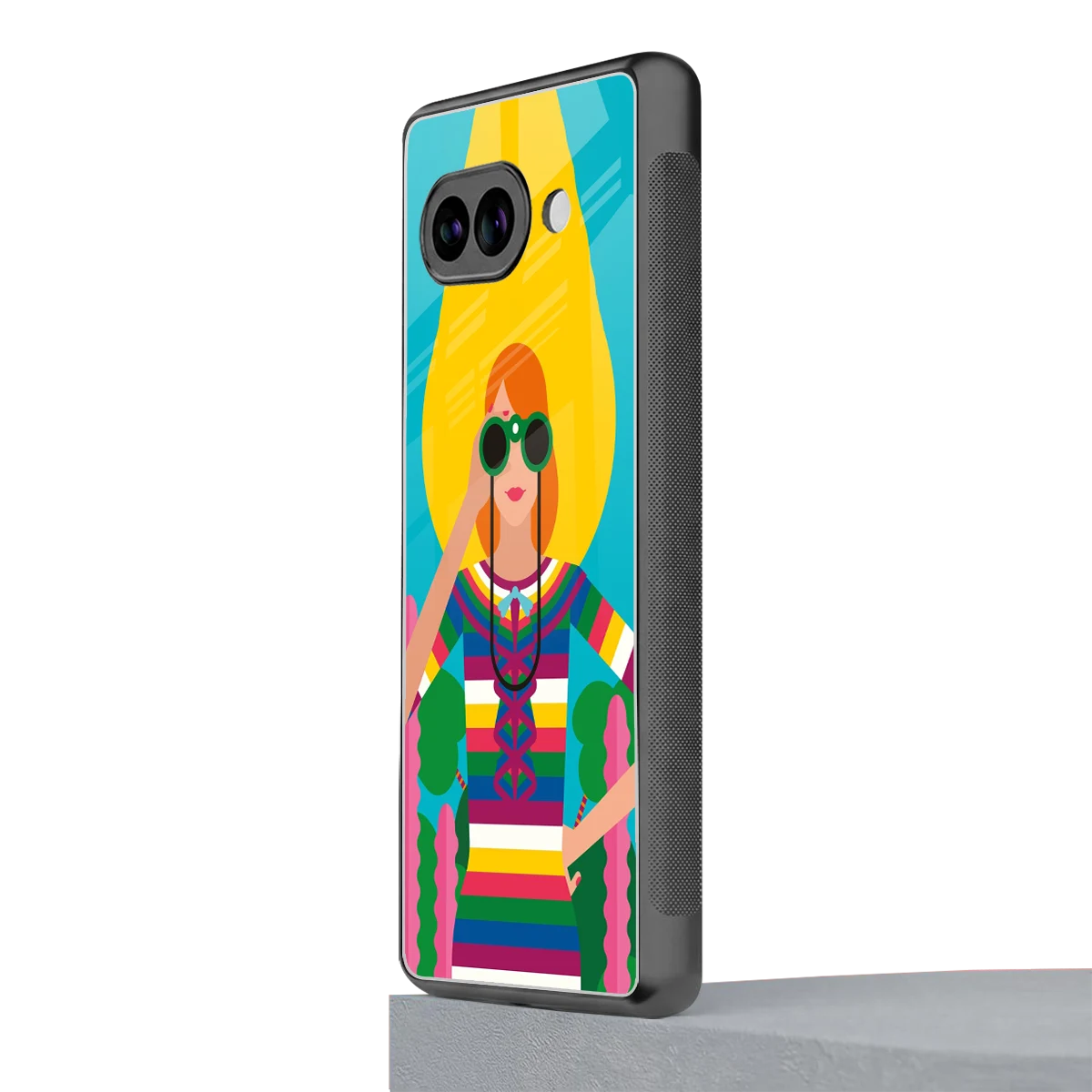 Cosmic Explorer google pixel 10a mobile cover | shockproof glass phone case