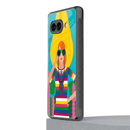 Cosmic Explorer google pixel 10a mobile cover | shockproof glass phone case