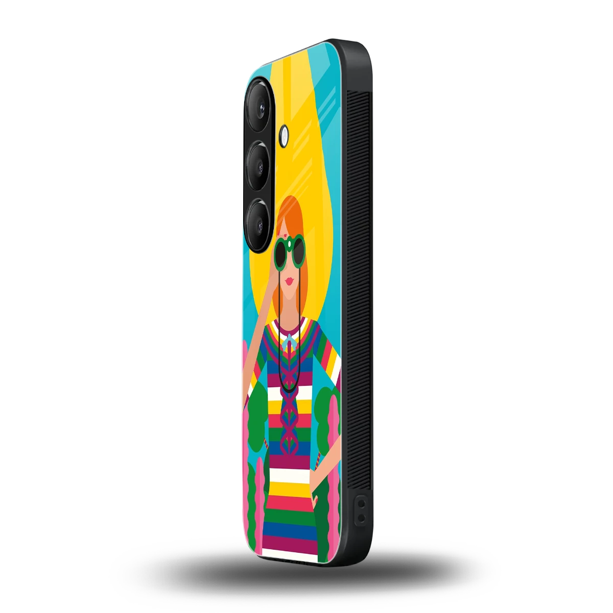 Cosmic Explorer samsung galaxy s25 mobile cover | shockproof glass phone case