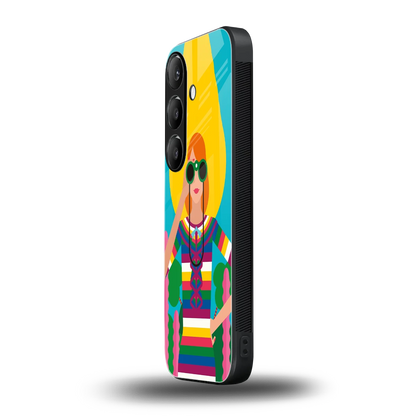 Cosmic Explorer samsung galaxy s24 fe mobile cover | shockproof glass phone case