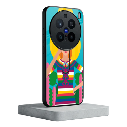 Cosmic Explorer vivo x200 pro mobile cover | shockproof glass phone case