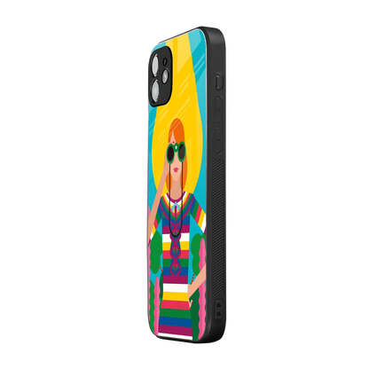 Cosmic Explorer iphone 12 mobile cover | shockproof glass phone case