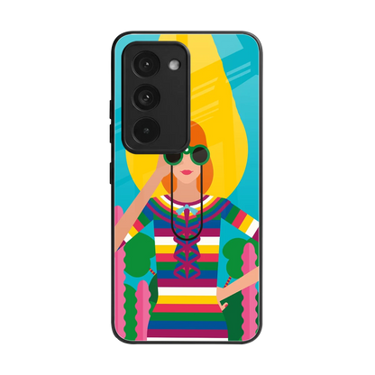 Cosmic Explorer back phone cover | glass case for redmi 15 5g