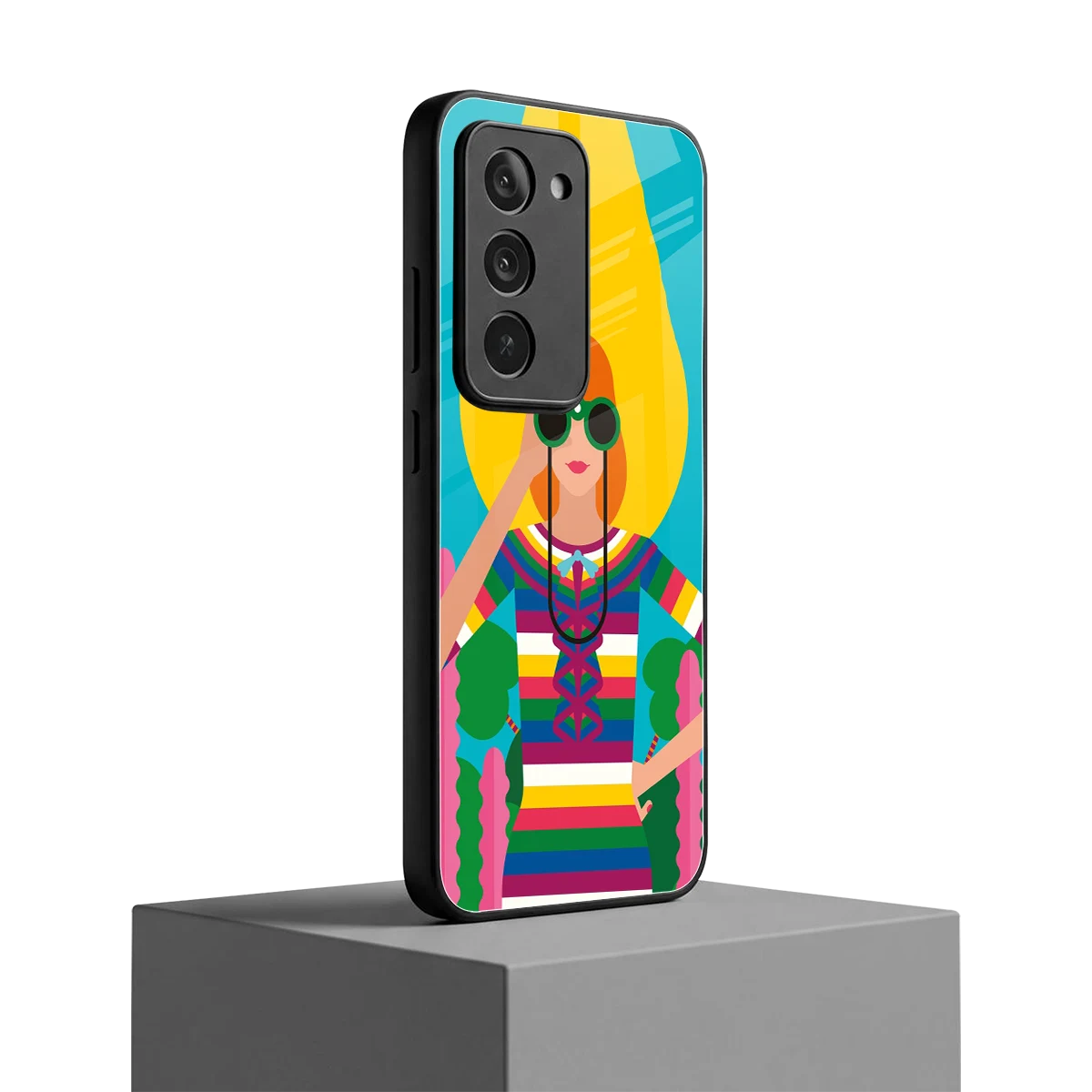 Cosmic Explorer redmi 15 5g mobile cover | shockproof glass phone case