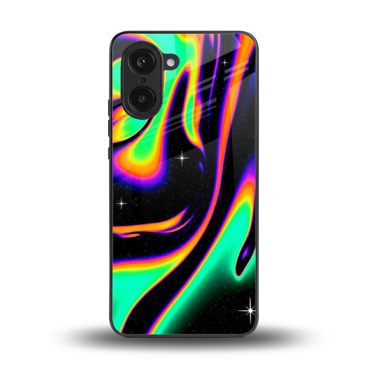 Cosmic Mirage back phone cover | glass case for oneplus nord ce5 5g