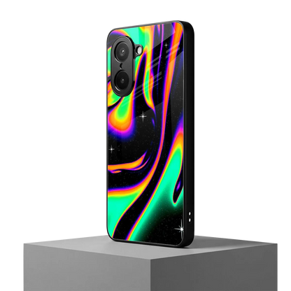 Cosmic Mirage oneplus nord ce5 5g mobile cover | shockproof glass phone case
