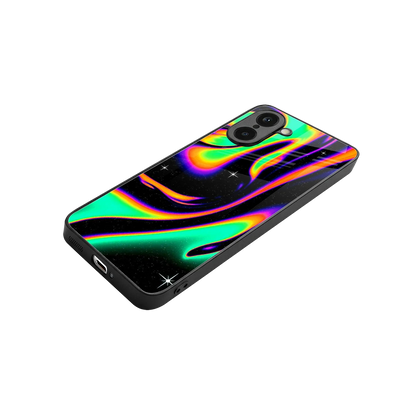 Cosmic Mirage stylish phone case for oneplus nord ce5 5g | glossy glass and slim fit