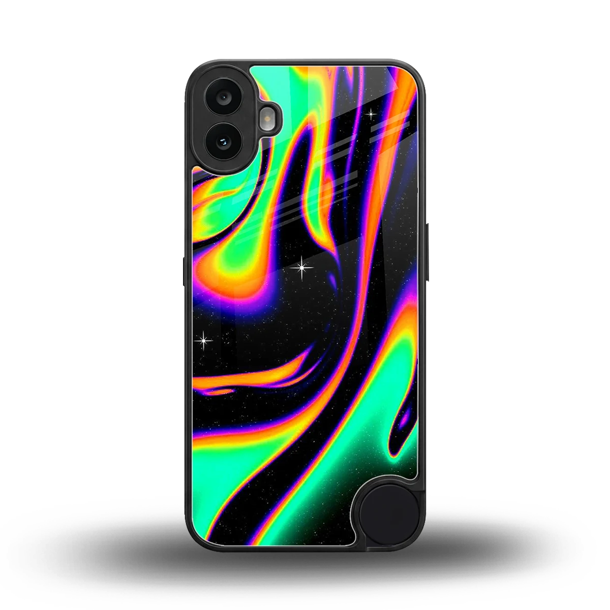 Cosmic Mirage back phone cover | glass case for cmf nothing phone 1
