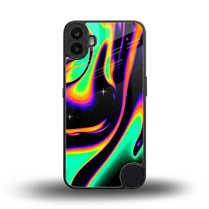 Cosmic Mirage back phone cover | glass case for cmf nothing phone 1