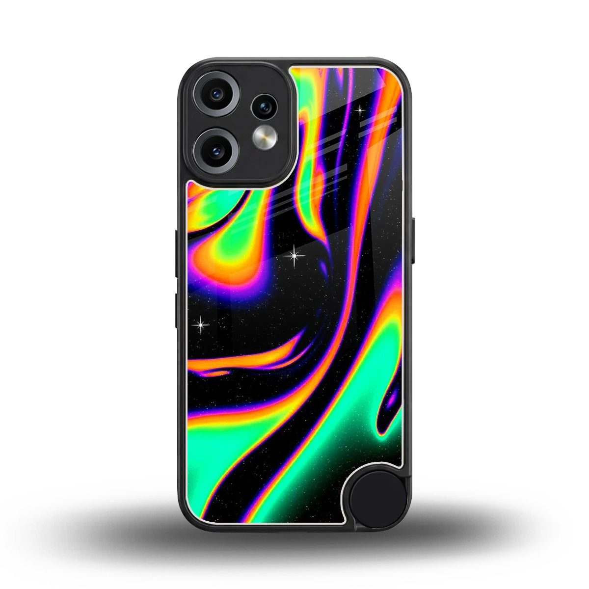 Cosmic Mirage back phone cover | glass case for cmf nothing phone 2 pro