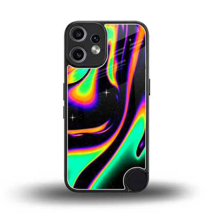 Cosmic Mirage back phone cover | glass case for cmf nothing phone 2 pro