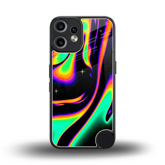 Cosmic Mirage back phone cover | glass case for cmf nothing phone 2 pro