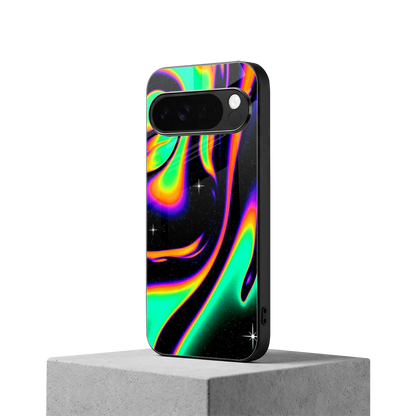 Cosmic Mirage google pixel 10 pro xl mobile cover | shockproof glass phone case