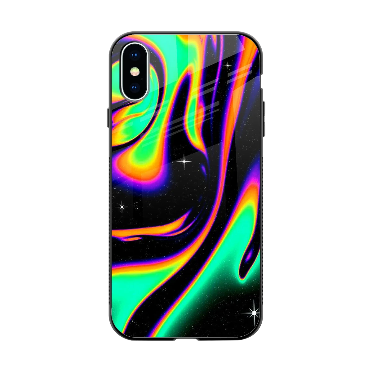 Cosmic Mirage back phone cover | glass case for iphone x