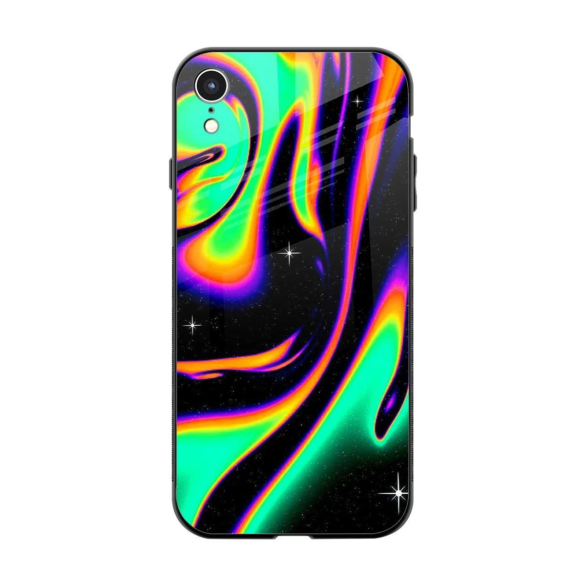 Cosmic Mirage back phone cover | glass case for iphone xr