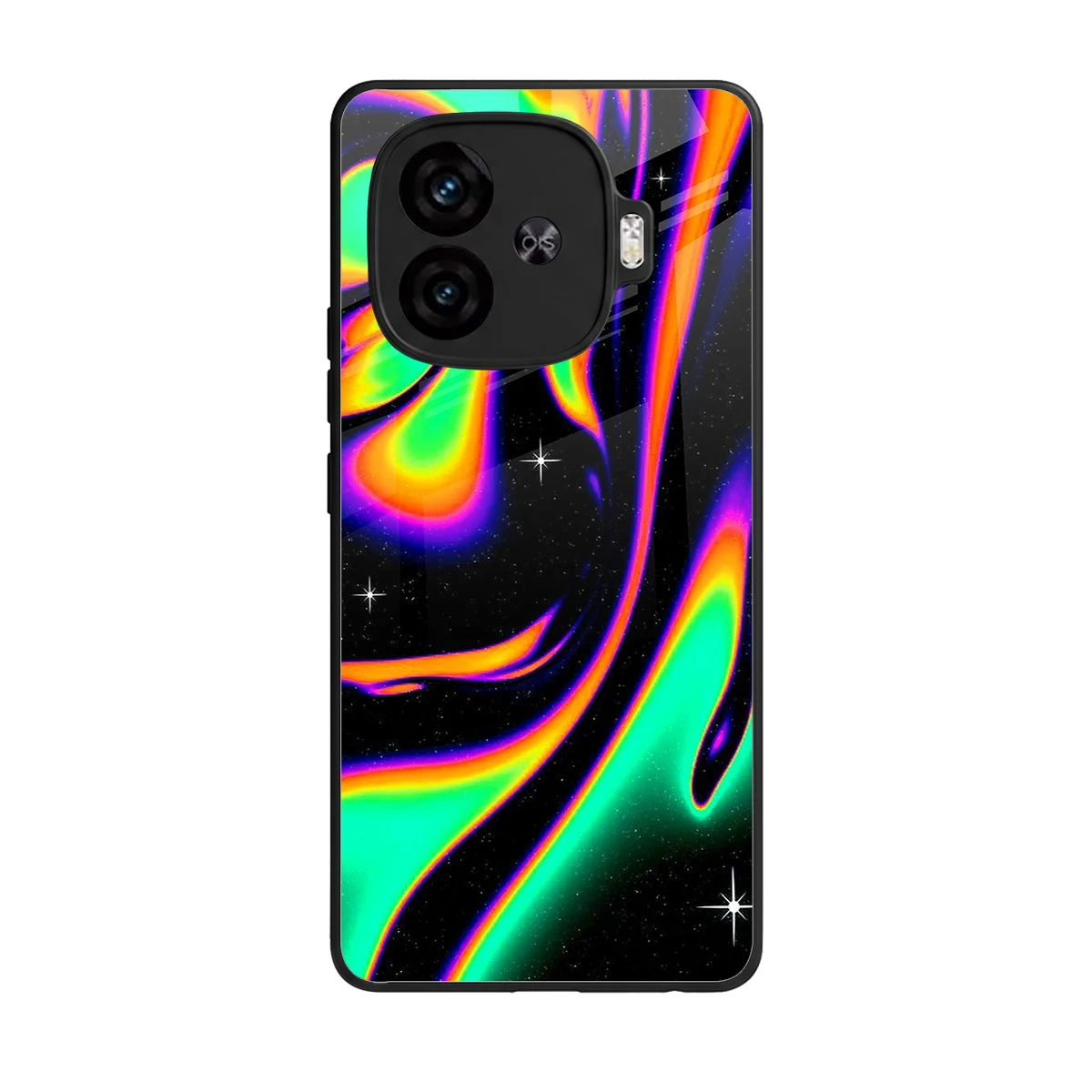 Cosmic Mirage back phone cover | glass case for iqoo neo 10r 5g