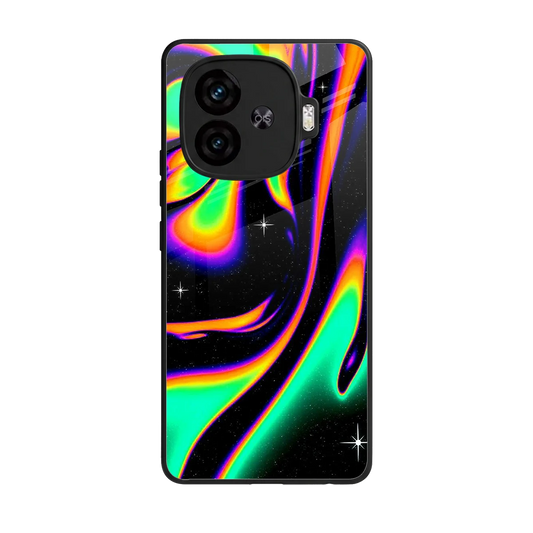 Cosmic Mirage back phone cover | glass case for iqoo neo 10r 5g