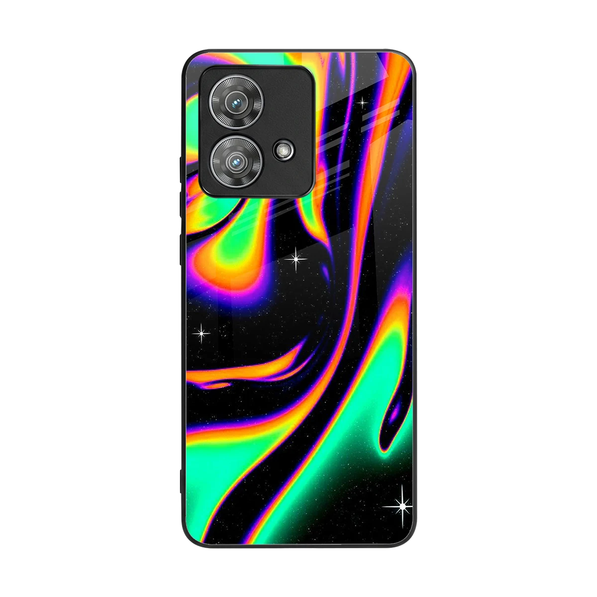Cosmic Mirage back phone cover | glass case for motorola edge 40 neo 5g