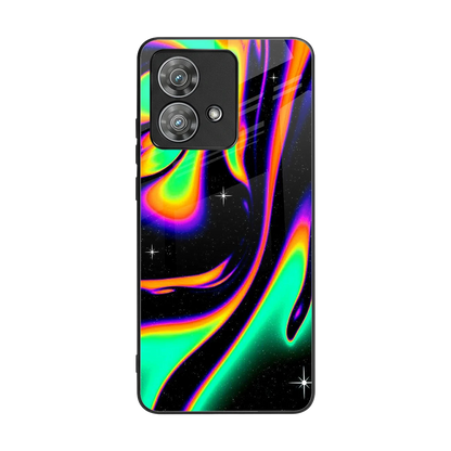 Cosmic Mirage back phone cover | glass case for motorola edge 40 neo 5g