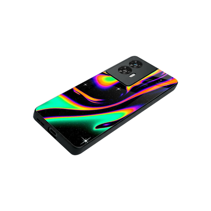 Cosmic Mirage stylish phone case for motorola edge 50 fusion | glossy glass and slim fit