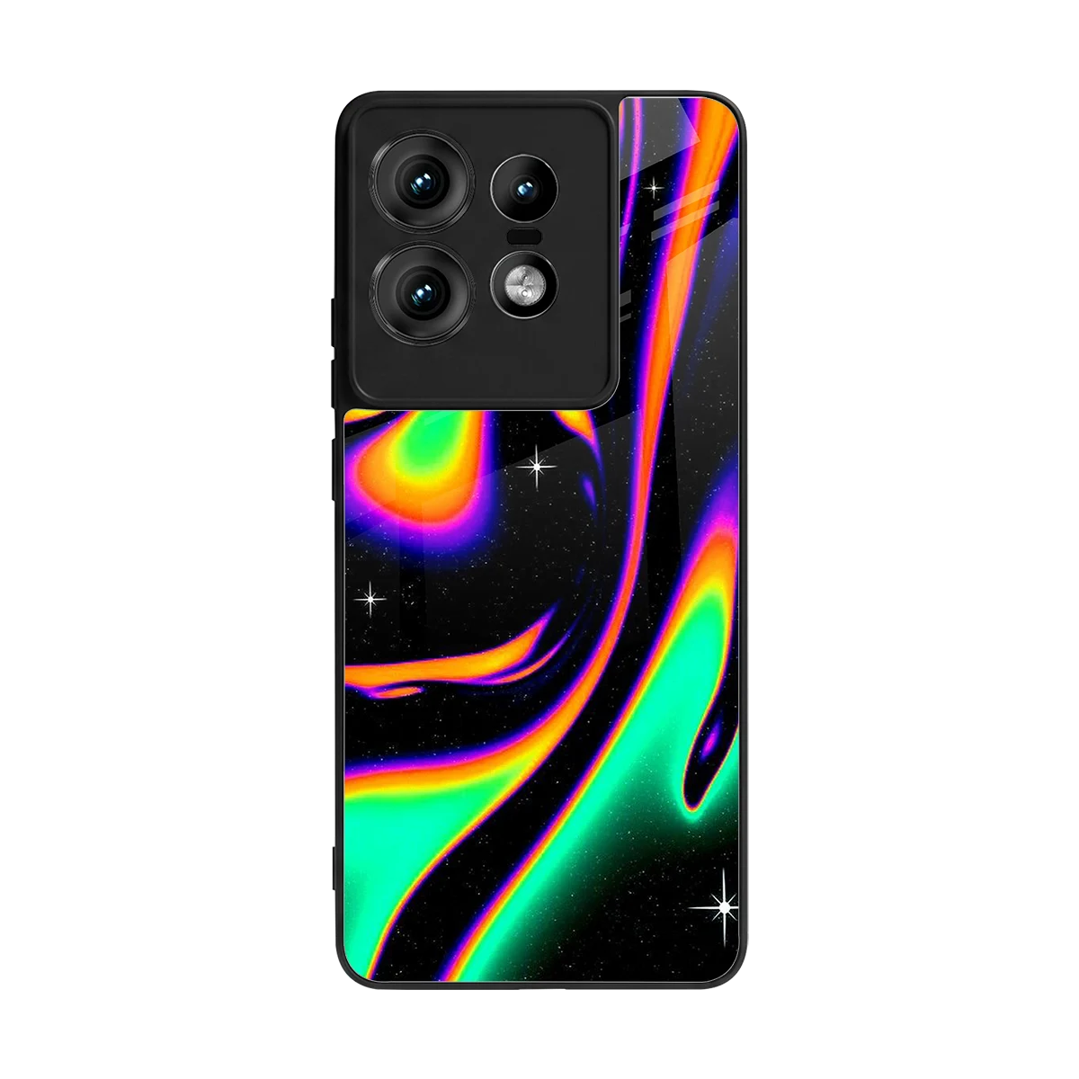 Cosmic Mirage back phone cover | glass case for motorola edge 50 pro