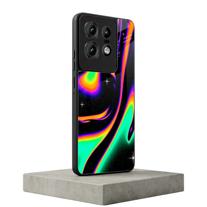 Cosmic Mirage motorola edge 50 pro mobile cover | shockproof glass phone case