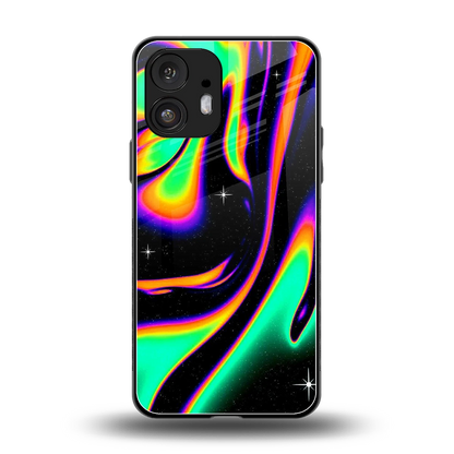 Cosmic Mirage back phone cover | glass case for nothing phone 2