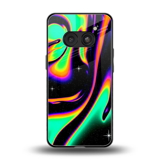 Cosmic Mirage back phone cover | glass case for nothing phone 2a plus