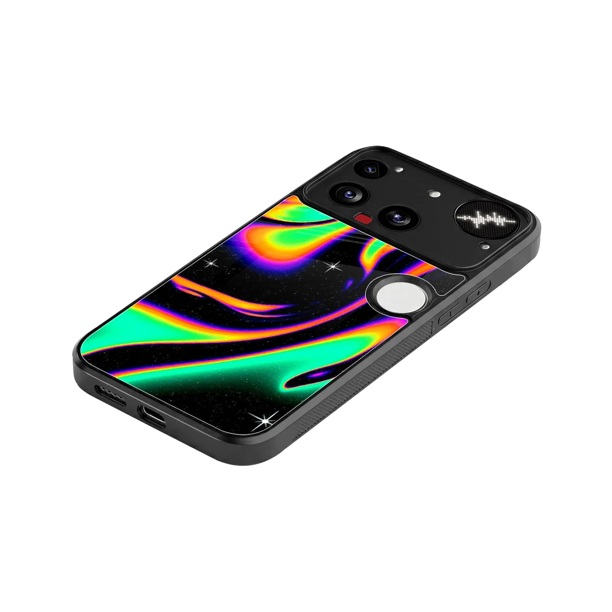 Cosmic Mirage stylish phone case for nothing phone 3 | glossy glass and slim fit