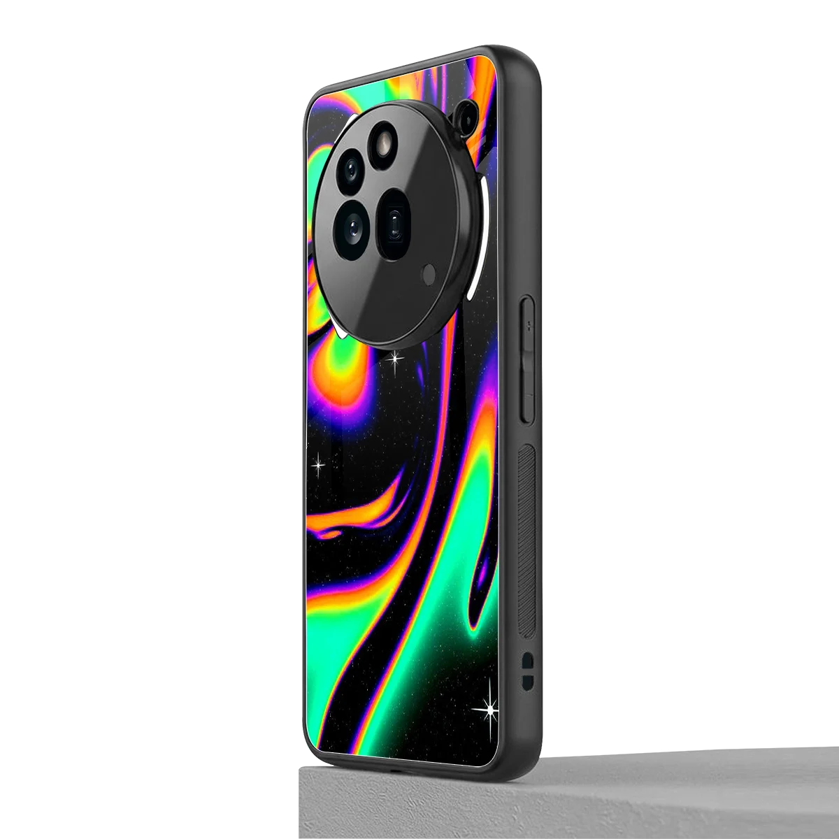 Cosmic Mirage nothing phone 3a pro mobile cover | shockproof glass phone case