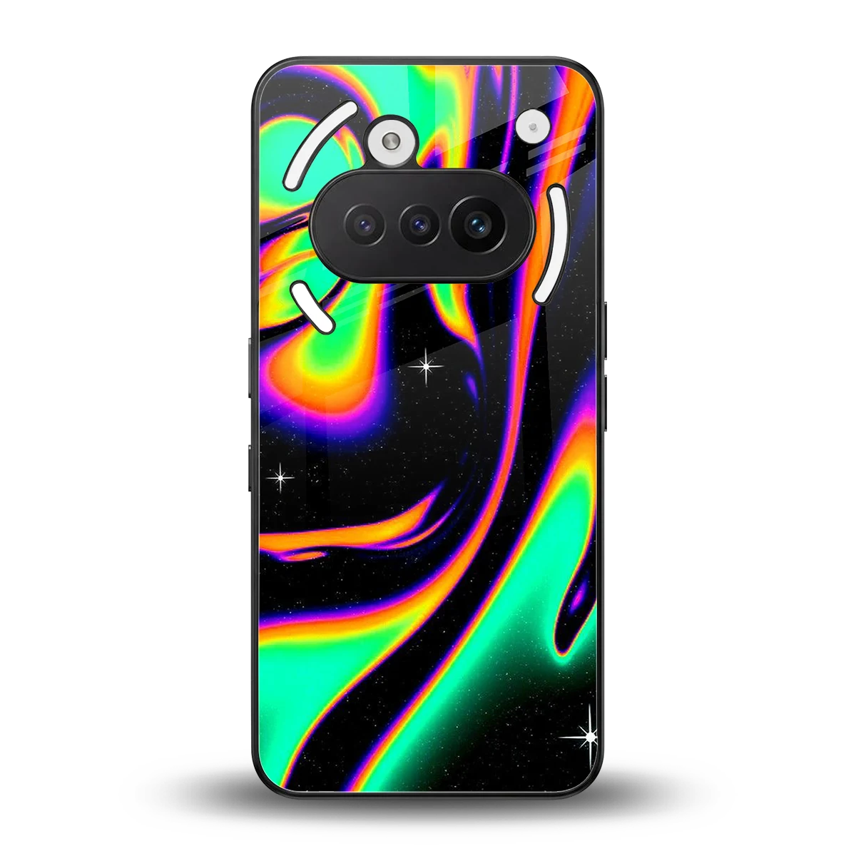 Cosmic Mirage back phone cover | glass case for nothing phone 3a