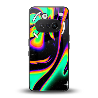 Cosmic Mirage back phone cover | glass case for nothing phone 3a