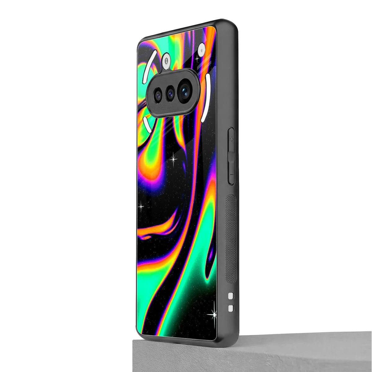 Cosmic Mirage nothing phone 3a mobile cover | shockproof glass phone case