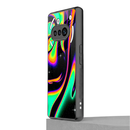 Cosmic Mirage nothing phone 3a mobile cover | shockproof glass phone case