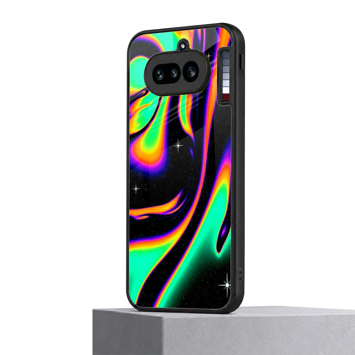Cosmic Mirage nothing phone 4a mobile cover | shockproof glass phone case