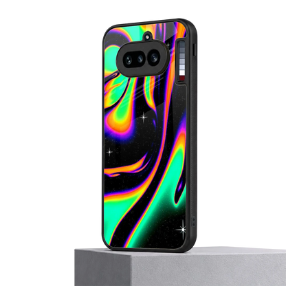 Cosmic Mirage nothing phone 4a mobile cover | shockproof glass phone case