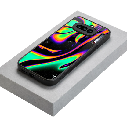 Cosmic Mirage stylish phone case for nothing phone 4a | glossy glass and slim fit