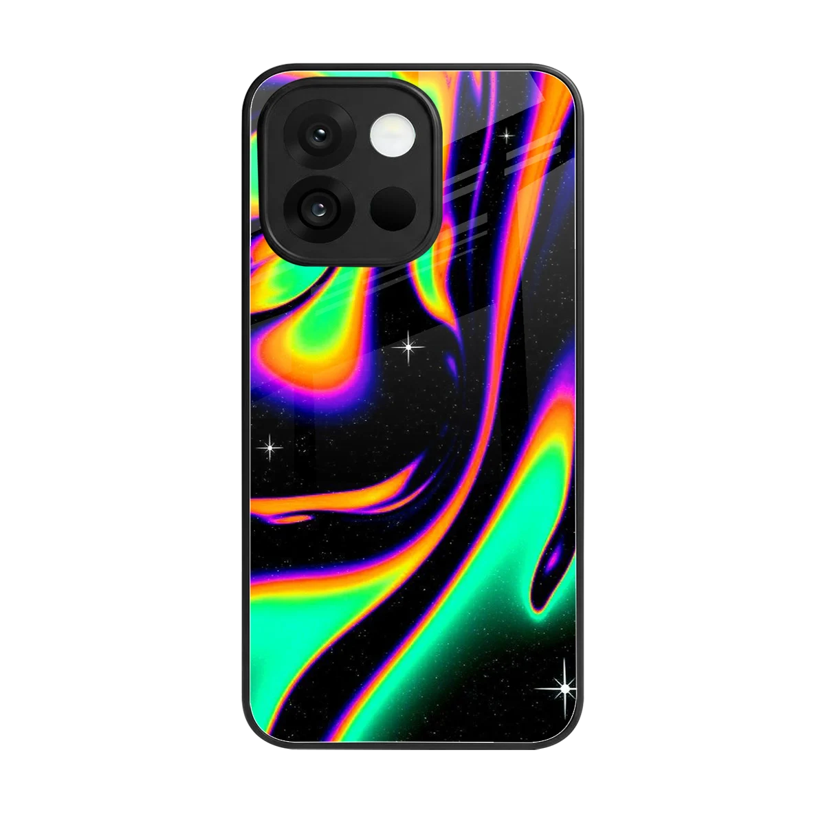 Cosmic Mirage back phone cover | glass case for oneplus 13s