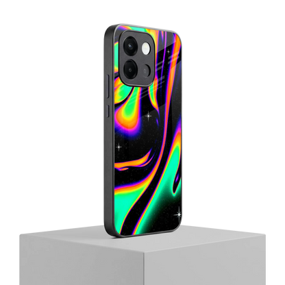 Cosmic Mirage oneplus 13s mobile cover | shockproof glass phone case