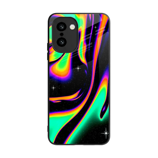 Cosmic Mirage back phone cover | glass case for oneplus 15r