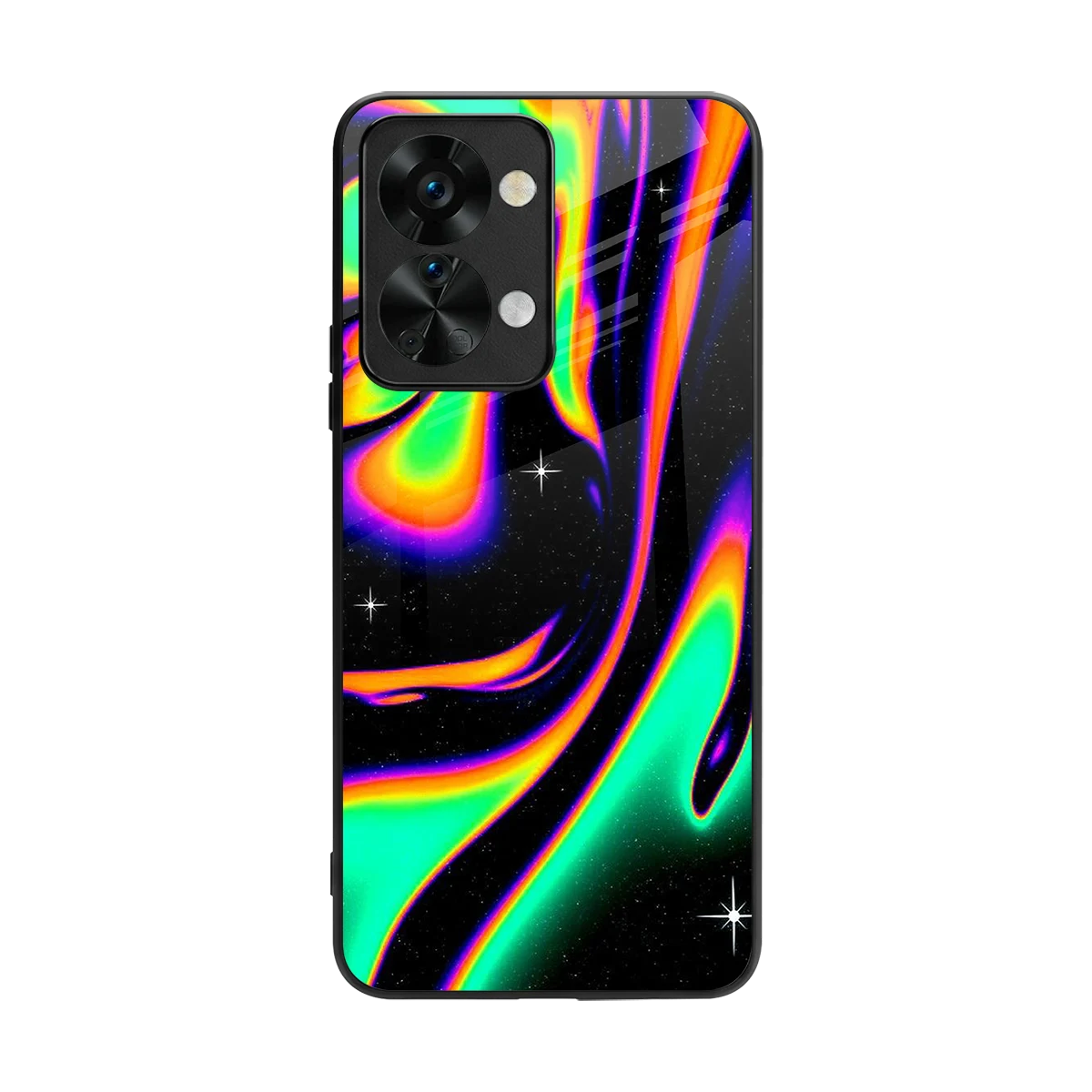 Cosmic Mirage back phone cover | glass case for oneplus nord 2t