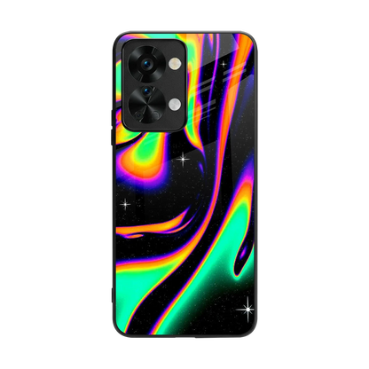 Cosmic Mirage back phone cover | glass case for oneplus nord 2t