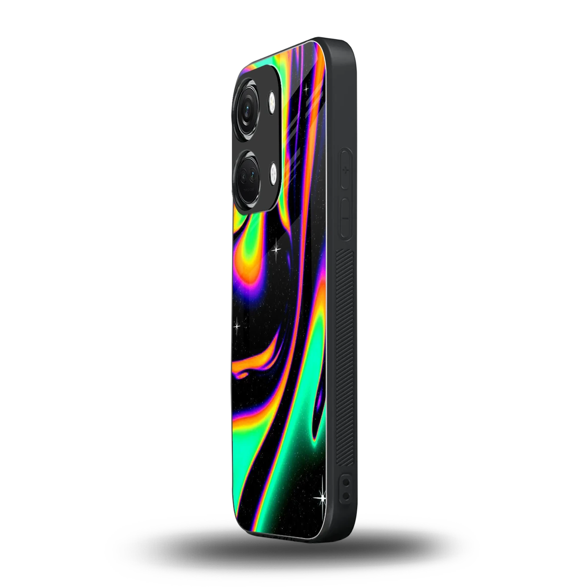 Cosmic Mirage oneplus nord 3 mobile cover | shockproof glass phone case
