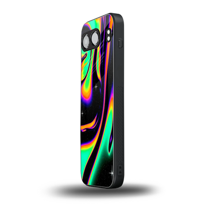 Cosmic Mirage oneplus nord 4 mobile cover | shockproof glass phone case