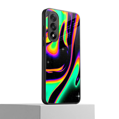 Cosmic Mirage oneplus nord 5 mobile cover | shockproof glass phone case