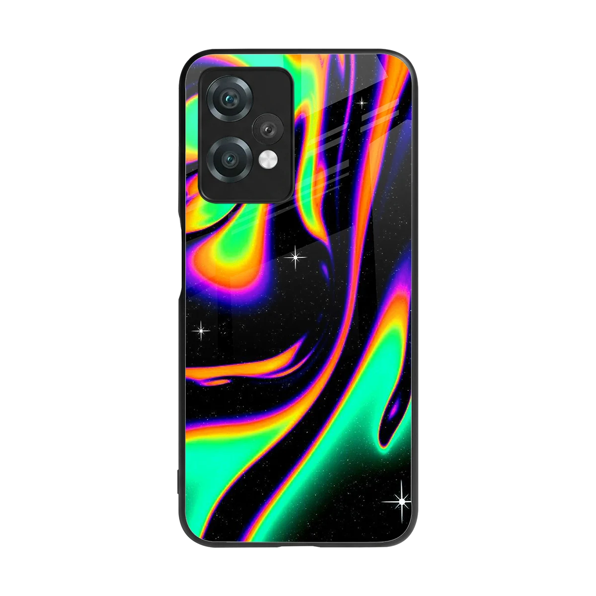 Cosmic Mirage back phone cover | glass case for oneplus nord ce 2 lite