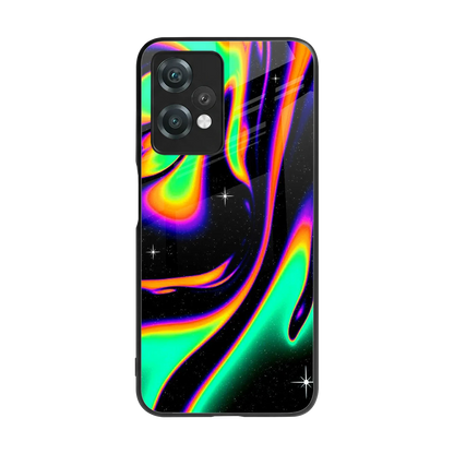 Cosmic Mirage back phone cover | glass case for oneplus nord ce 2 lite