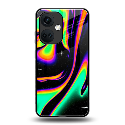 Cosmic Mirage back phone cover | glass case for oneplus nord ce 3
